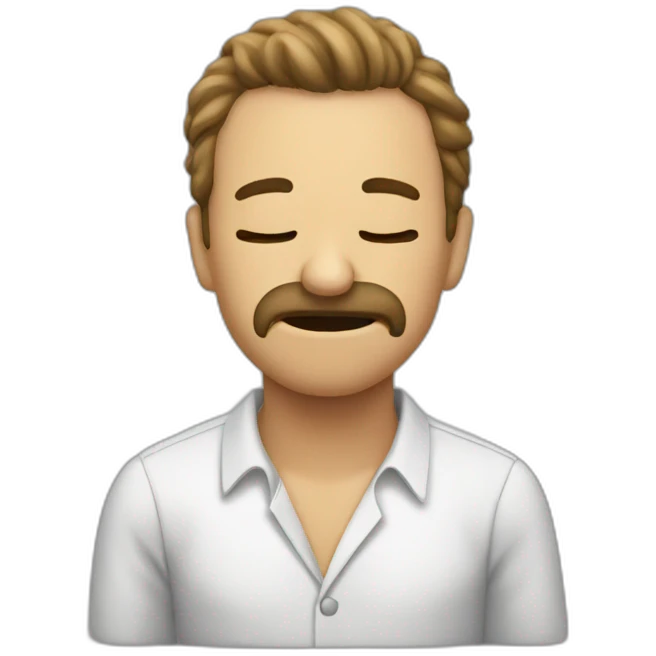 Hombre vomitando emoji