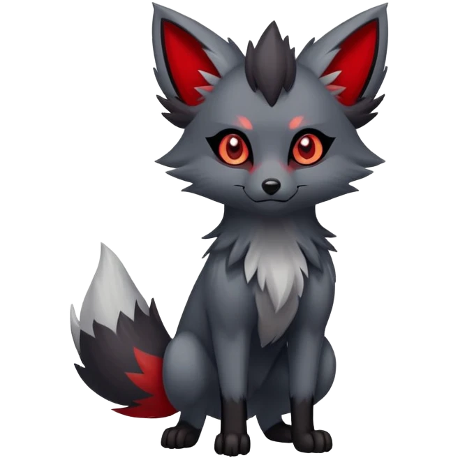 Zorua (full body) emoji
