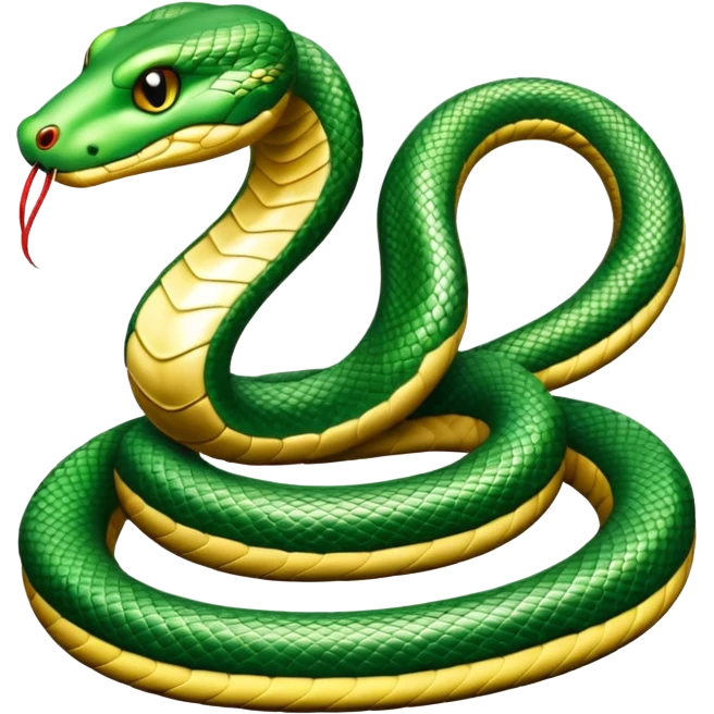 Swag snake emoji