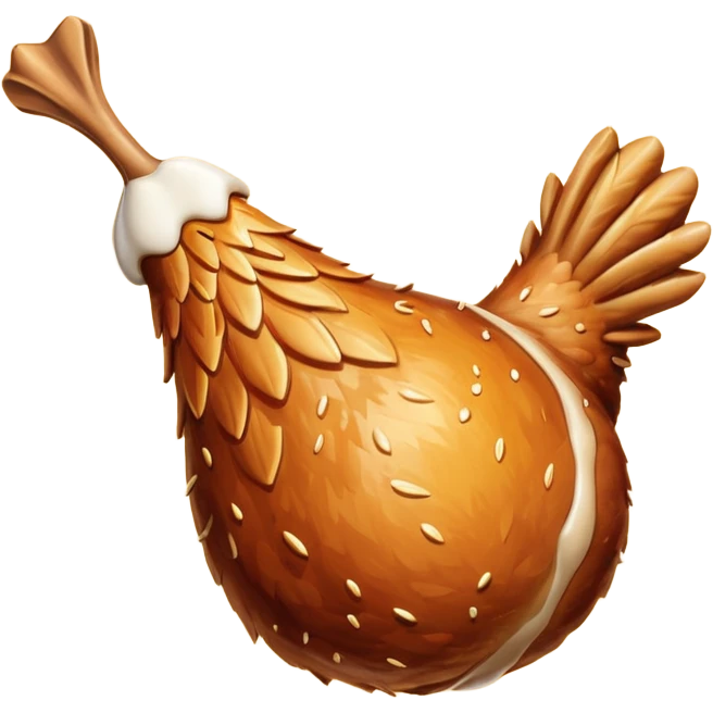 Drumstick emoji