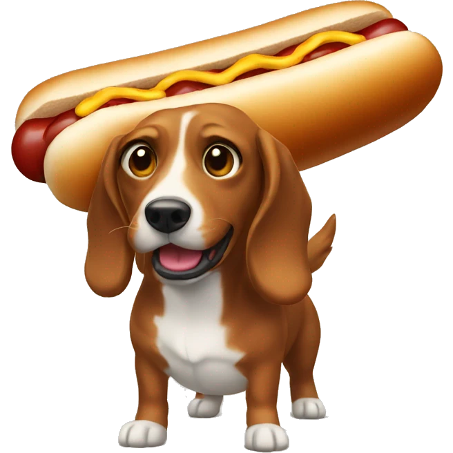 hot dog emoji