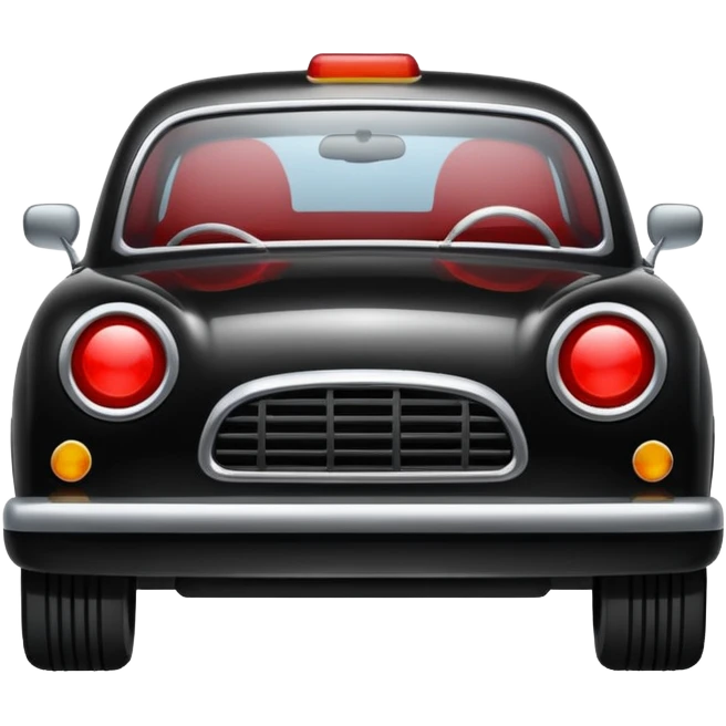 Car stopping emoji
