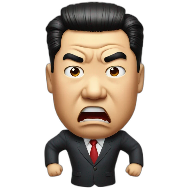 Xi Jinping angry emoji