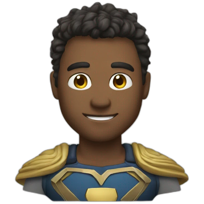 Super héroe emoji