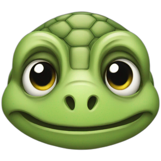 Turtle face emoji