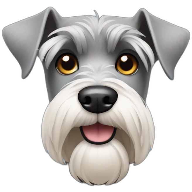 schnauzer emoji