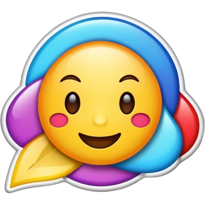 Sticker para live tiktok emoji