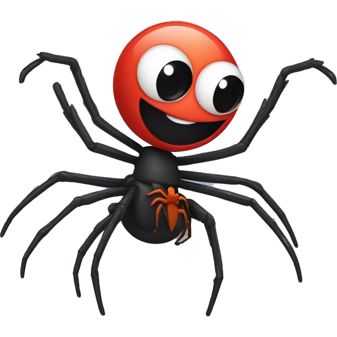Spider dancing emoji