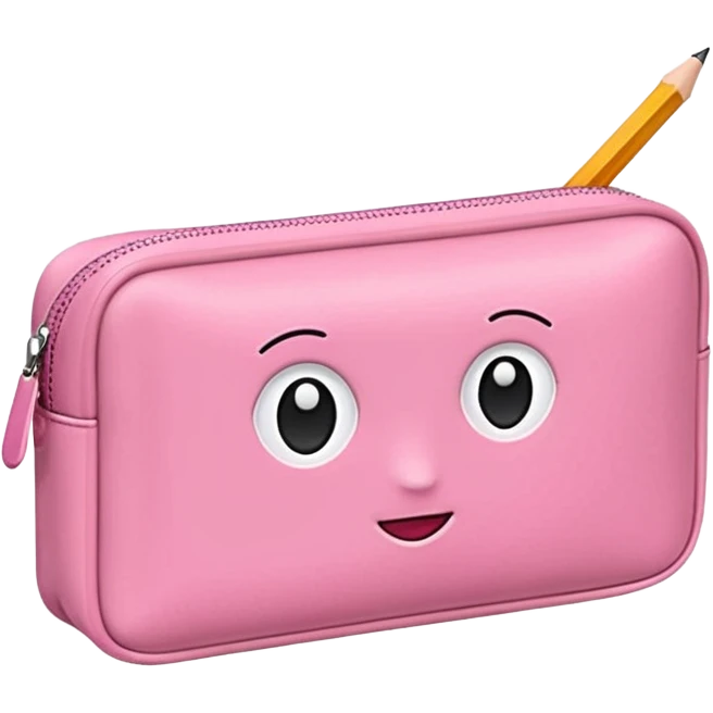 pink Pencil Case emoji