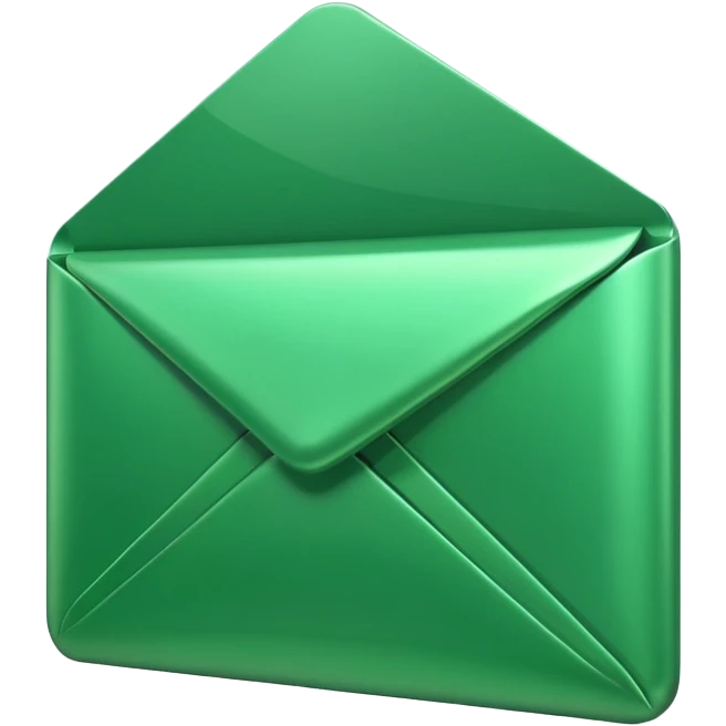 green mail icon emoji