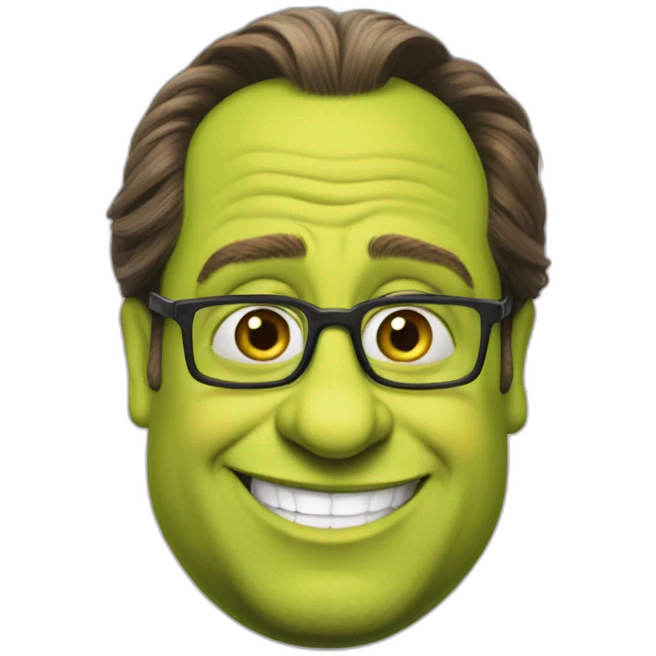 françois hollande shrek face emoji