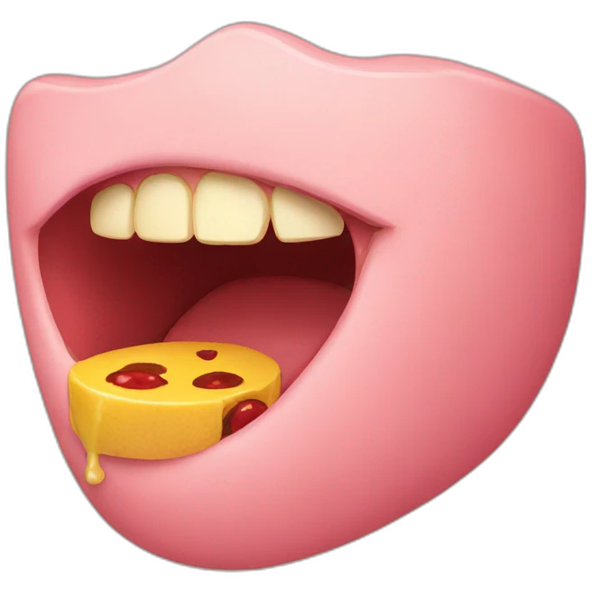 Bite emoji
