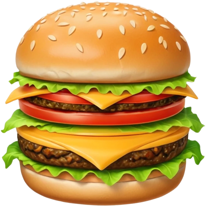 A hamburger with a mouth emoji | AI Emoji Generator