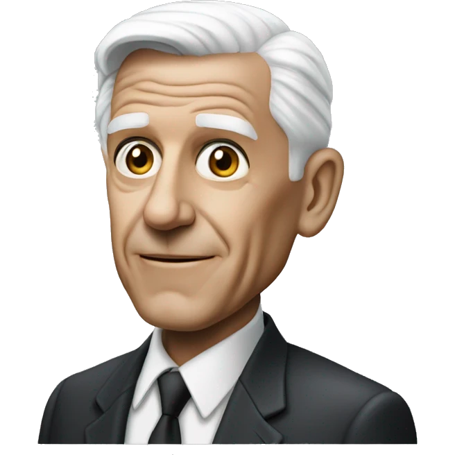 Photorealistic Frank Drebin emoji