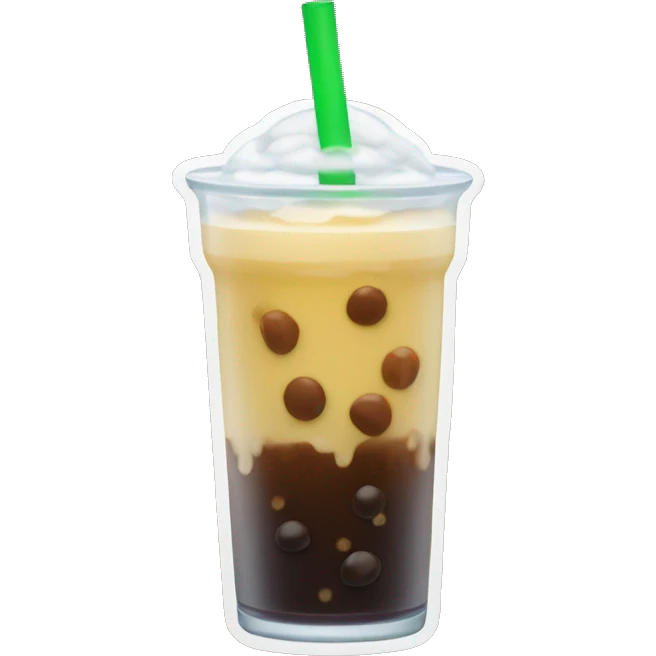 Boba drink emoji