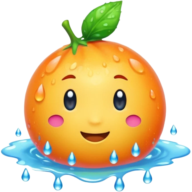 🍆+🍑+💦 emoji