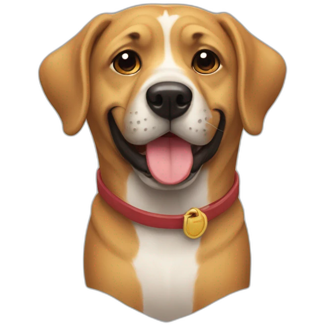 Perro con mate  emoji