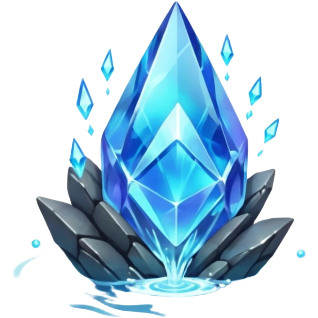 Elemental Water-Electric-Rock-Steel-type natural realistic elegant cool handsome beautiful pretty badass Pokémon-Fakémon-creature emoji
