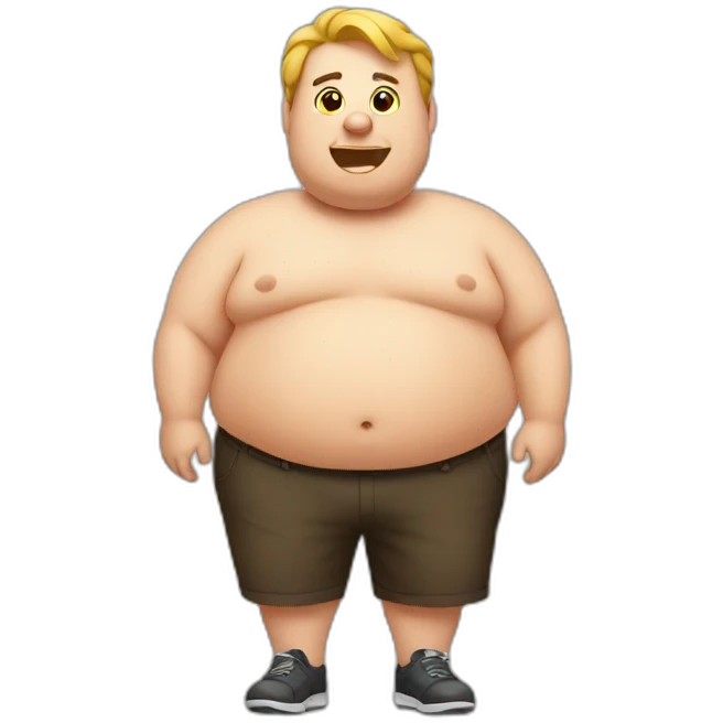 Fat emoji
