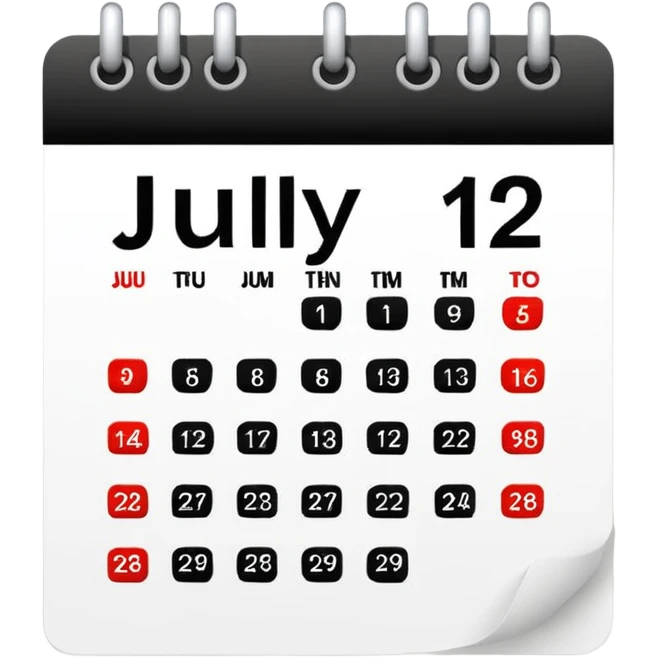 July 12 emoji