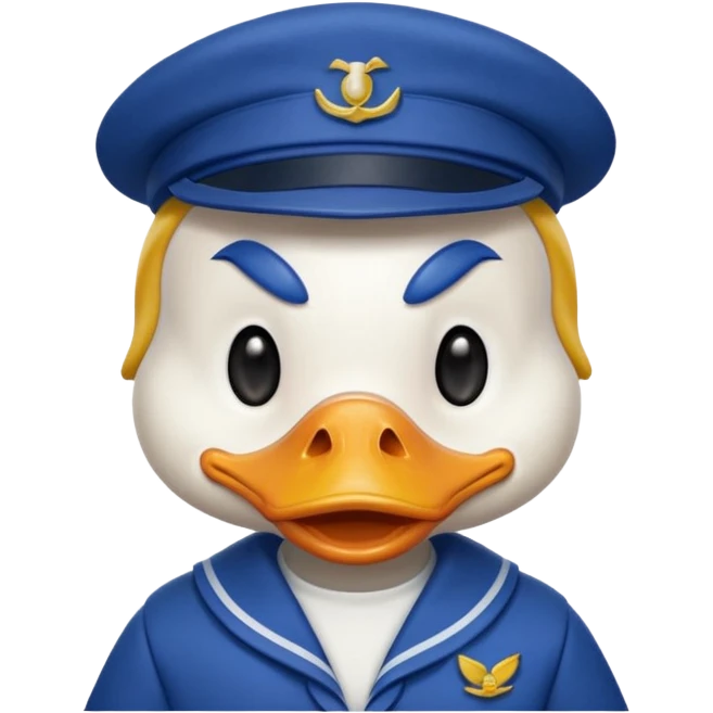 pato loco emoji