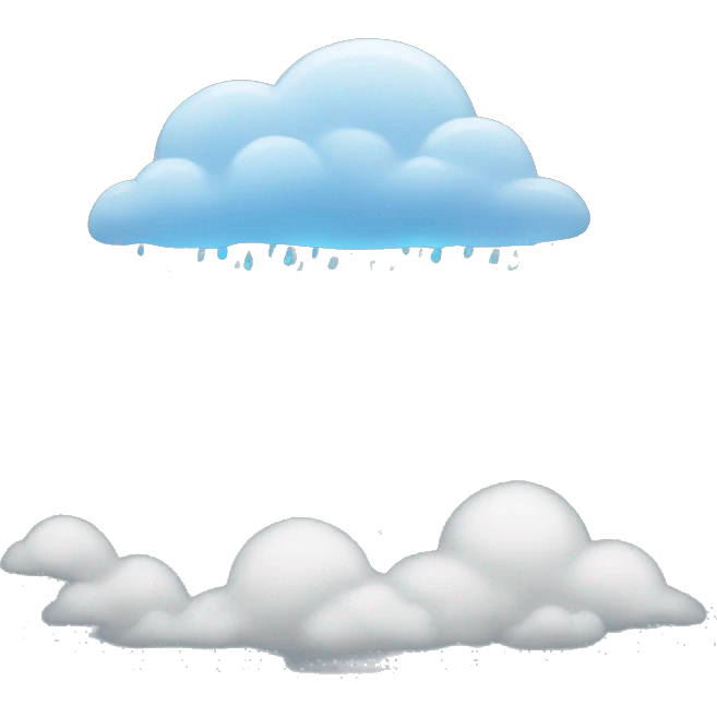rain and thunder  emoji