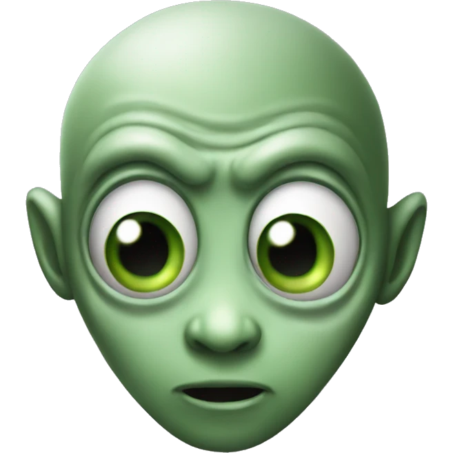halloween alien emoji