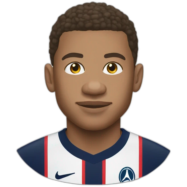 Kylian Mbappé emoji