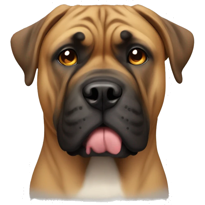Bull mastiff emoji