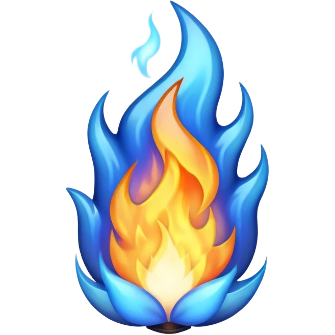💙🔥 emoji