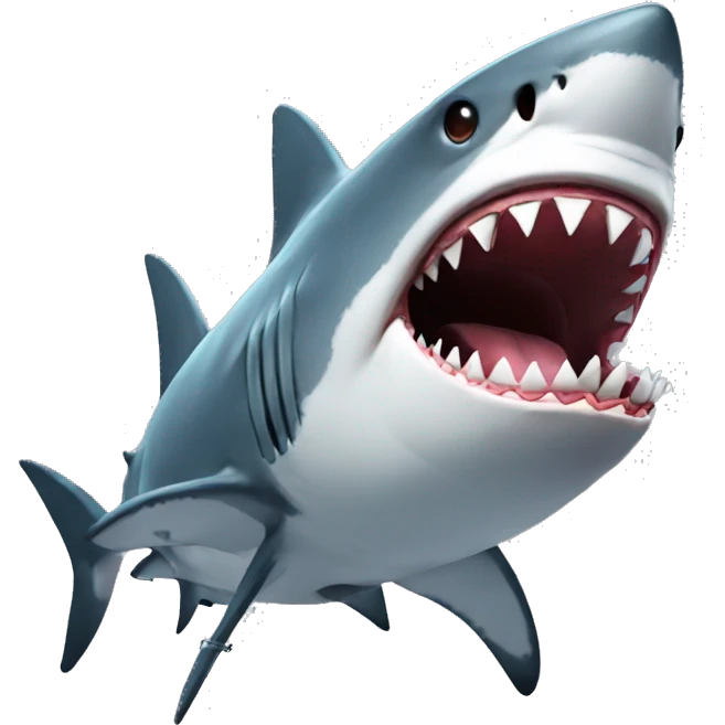 shark with a gun emoji