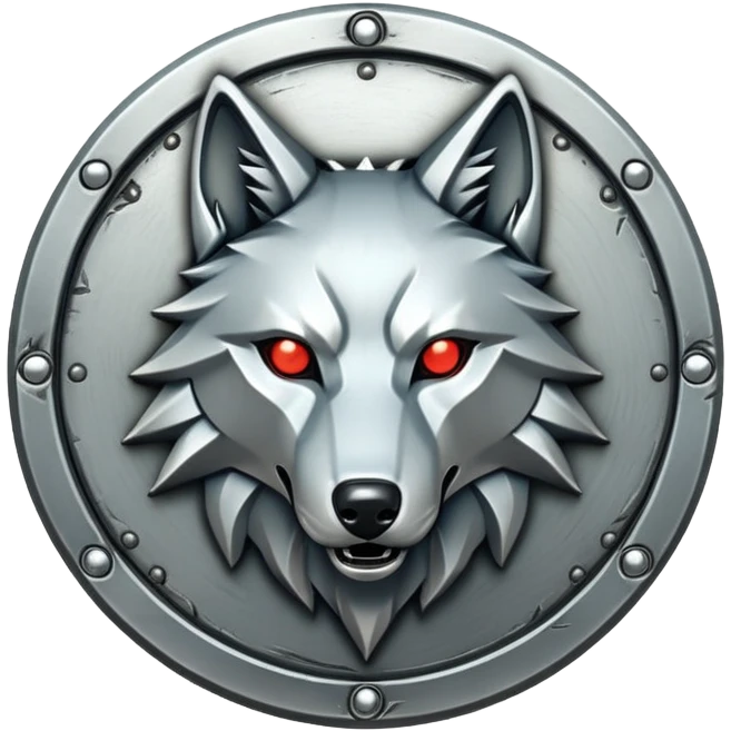 Witcher wolf medallion emoji