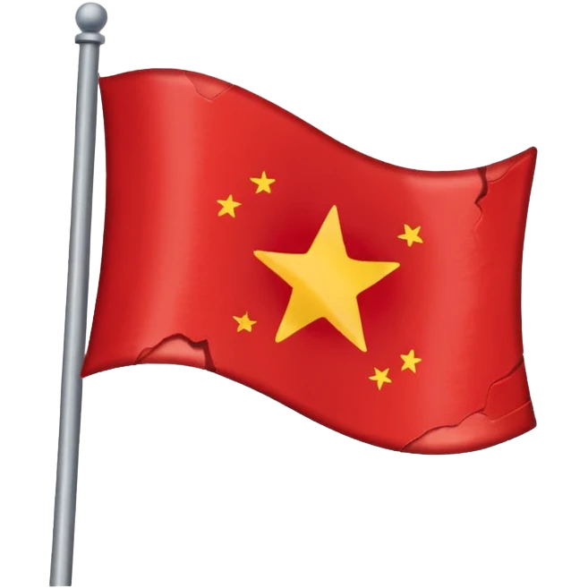 Make a flag aggressive emoji