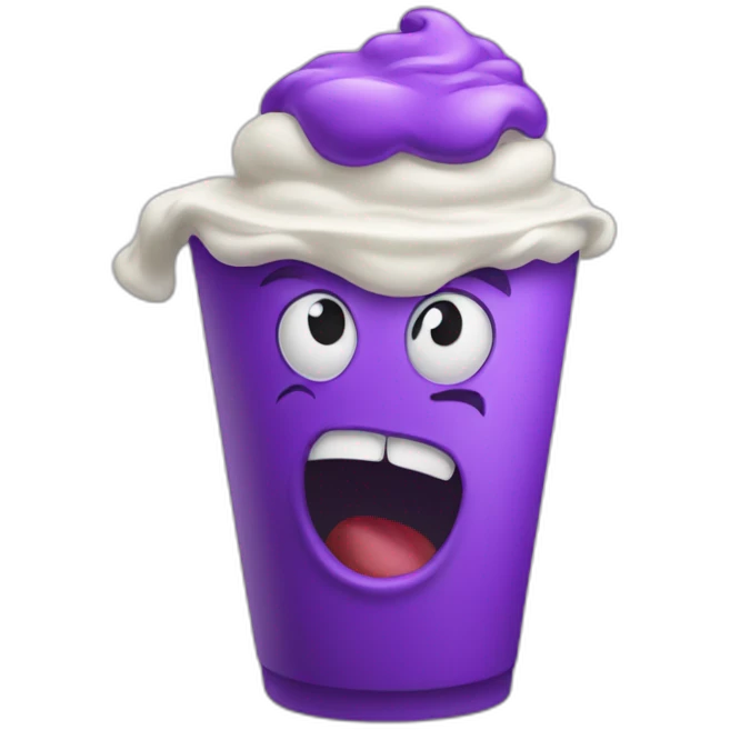 Grimace shake emoji