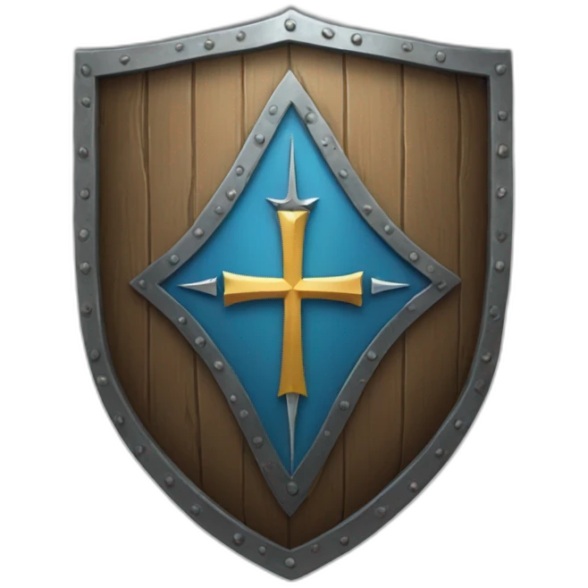 Shield of Faith emoji | AI Emoji Generator