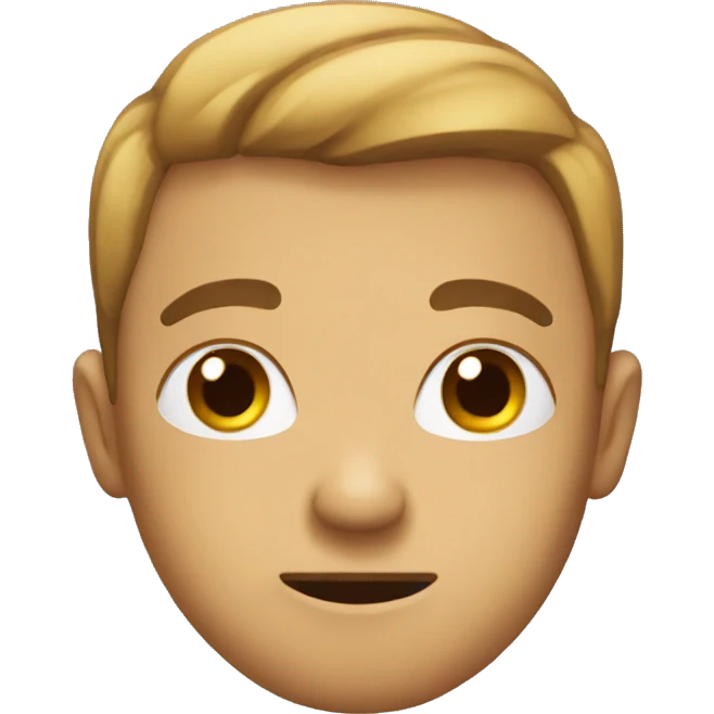 Emoji with a dorseless expression emoji
