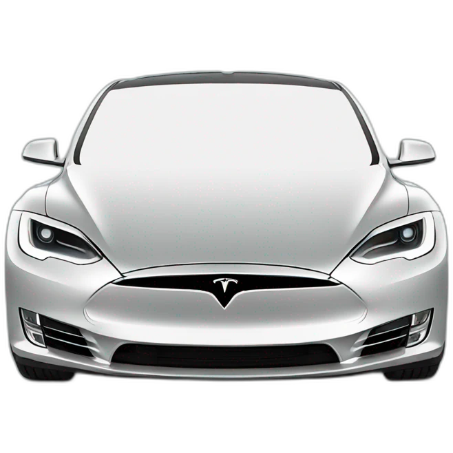 Tesla car emoji