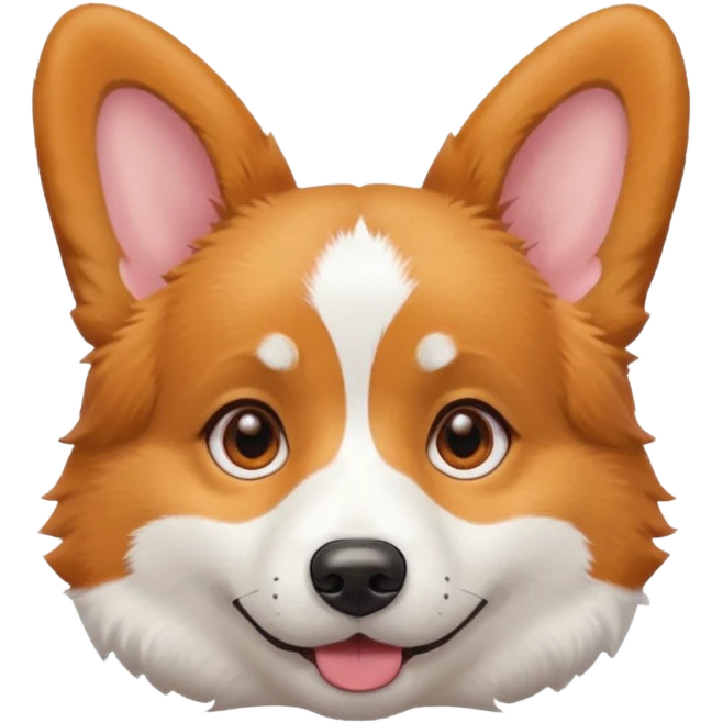 corgi dog face emoji