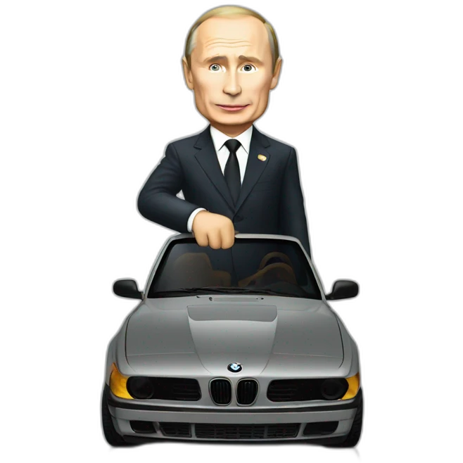 putin on bmw emoji