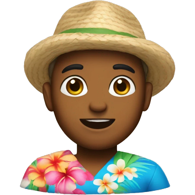 Ready for Hawaii emoji