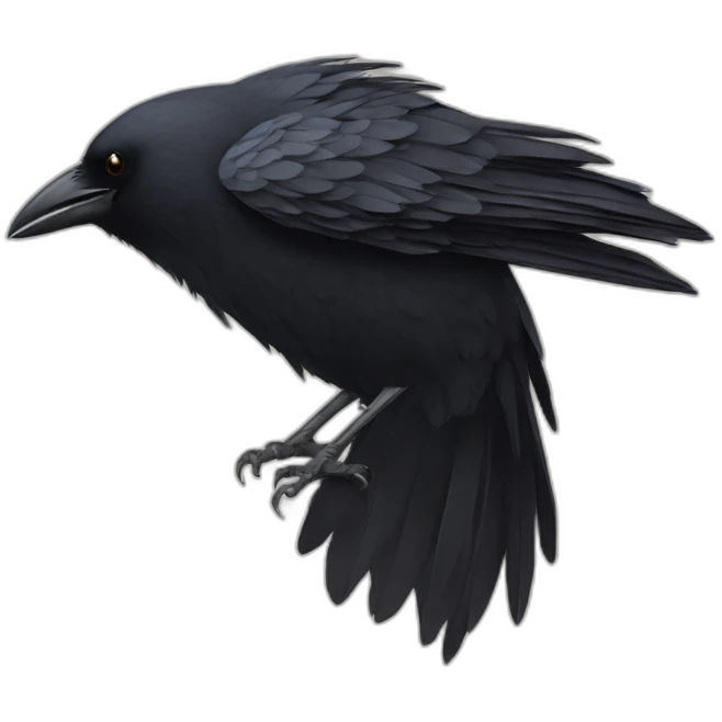 crow emoji