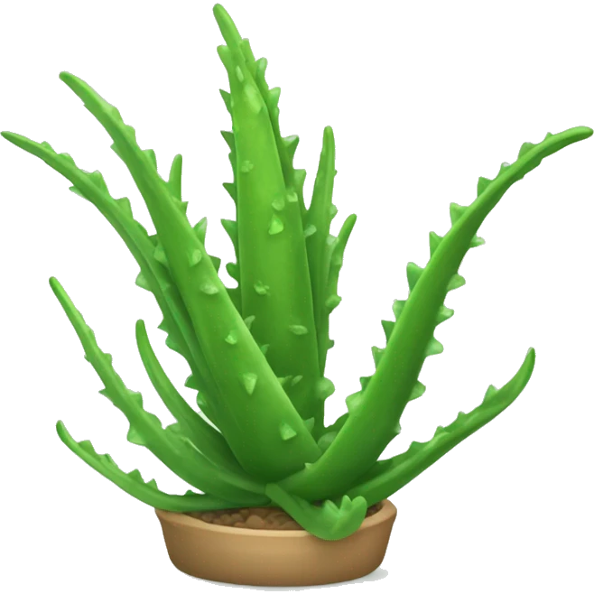 Aloe Vera plant emoji