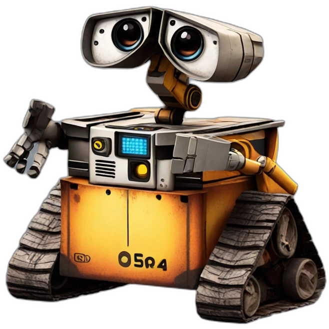 wall-e sleep emoji