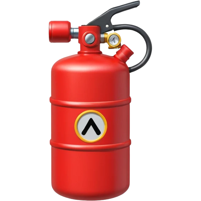 red gas canister emoji