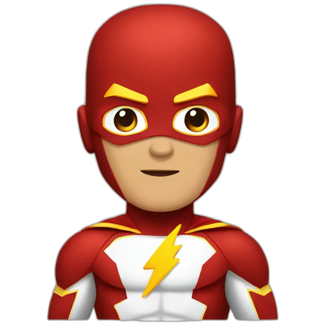 flash superhero emoji