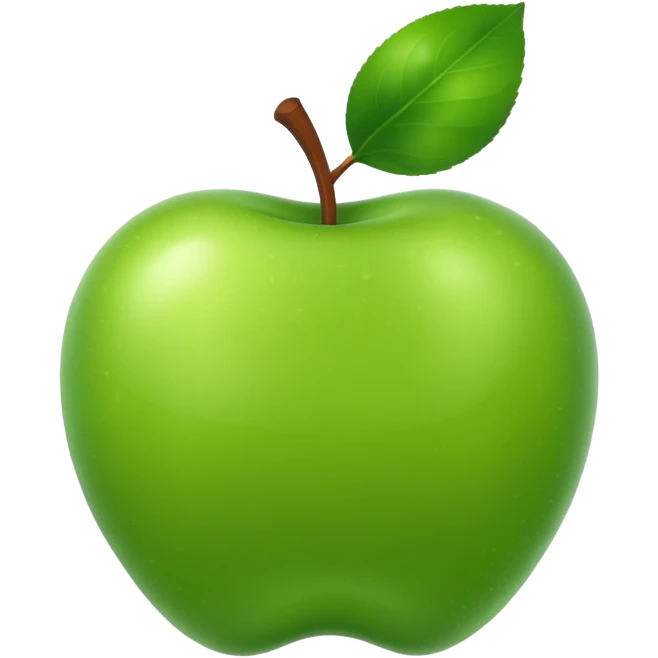 maça verde emoji