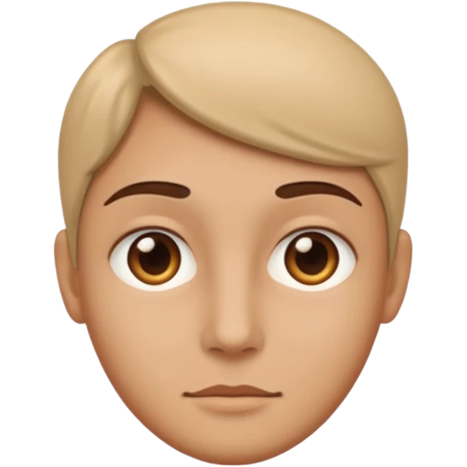 Normal face emoji