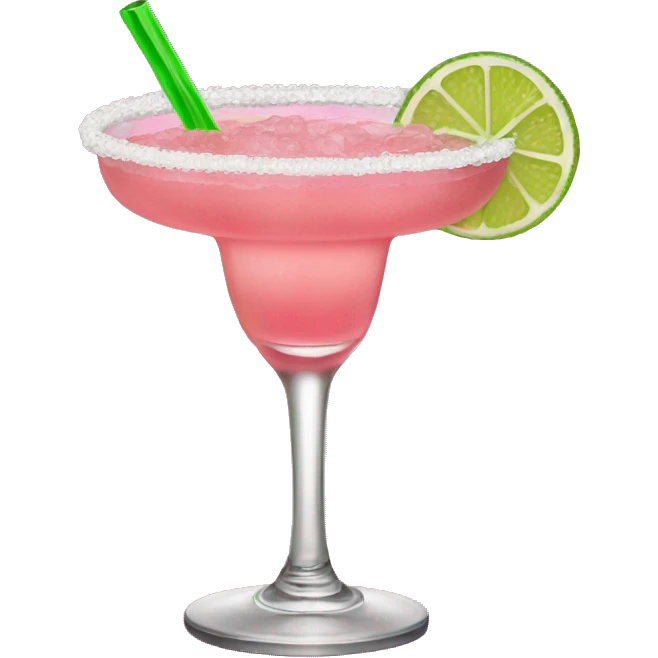 Pink margarita  emoji