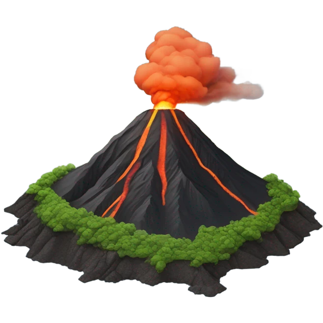 Krakatoa  emoji