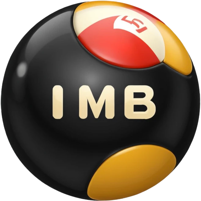 Black pull Ball with MB written on it. Nothing else no holes or anything. emoji